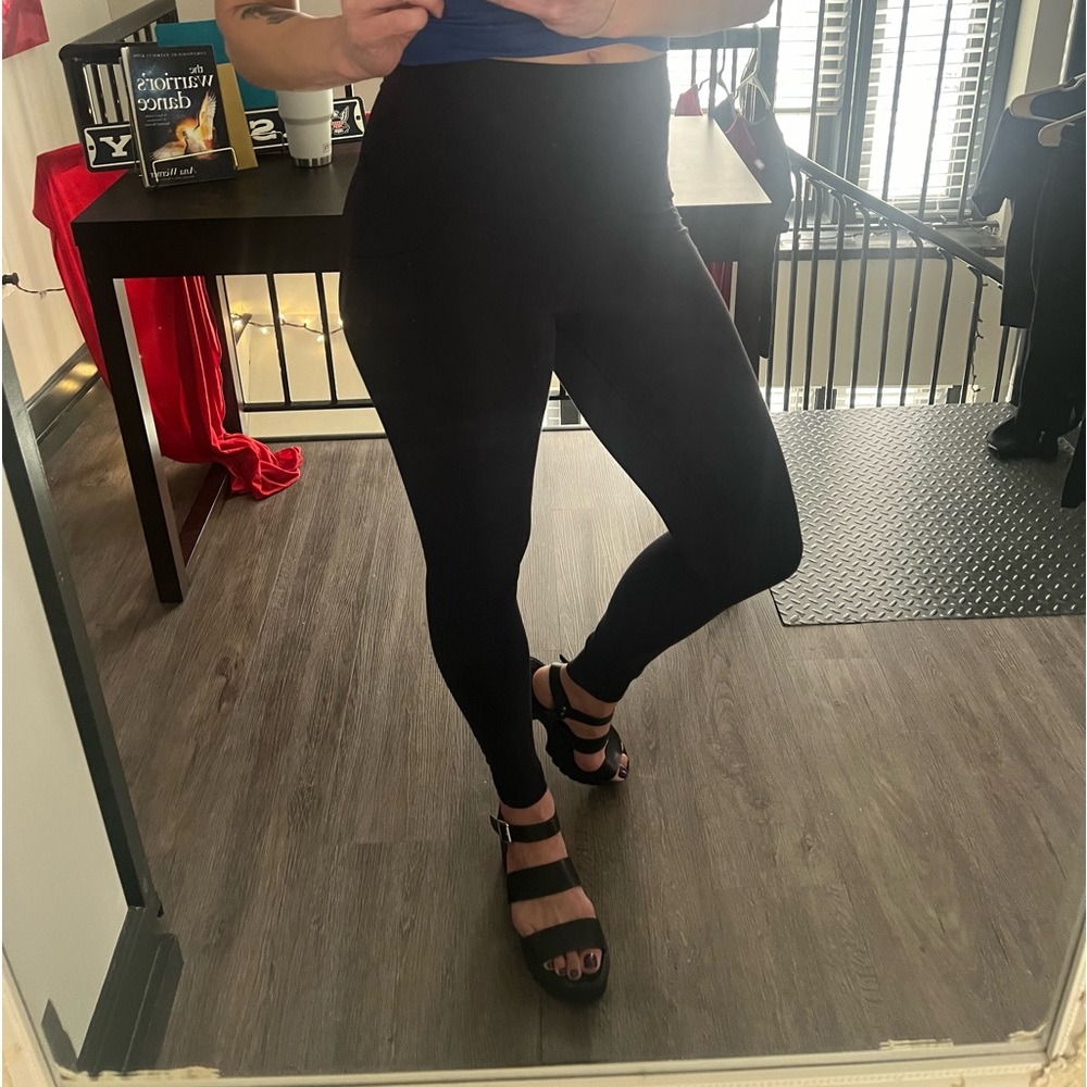 90s style platform sandal. Spice up your life!SUPER cushy, never worn
